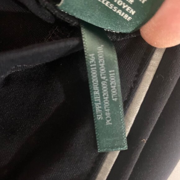 NWT Lauren Ralph Lauren Active Jacket Womens Size M Black Full-Zip Track - Picture 8 of 11